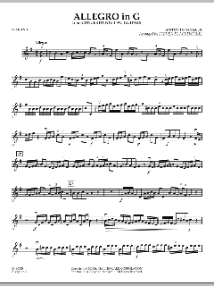 Allegro in G von Antonio Vivaldi (Download) 