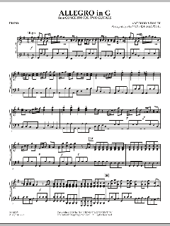 Allegro in G von Antonio Vivaldi (Download) 