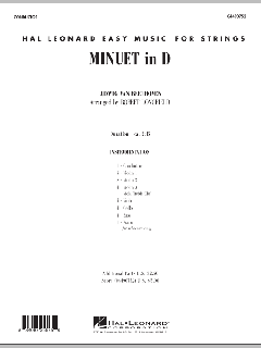 Minuet in D von Ludwig van Beethoven (Download) 