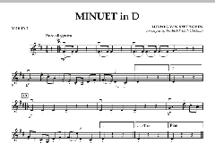 Minuet in D von Ludwig van Beethoven (Download) 