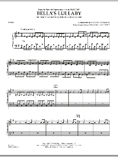 Bella's Lullaby von Carter Burwell (Download) 