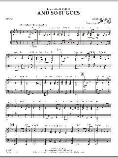 And So It Goes von Billy Joel (Download) 