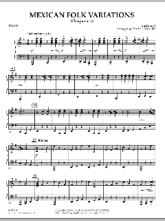 Mexican Folk Variations von James Curnow (Download) 