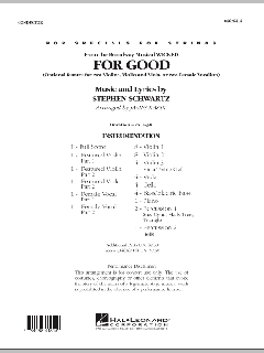 For Good (Duet Feature from Wicked) von Stephen L. Schwartz (Download) 
