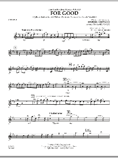 For Good (Duet Feature from Wicked) von Stephen L. Schwartz (Download) 