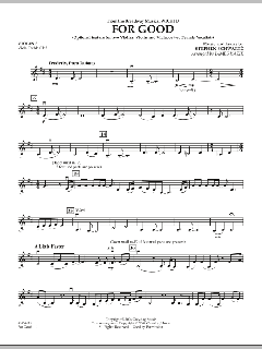 For Good (Duet Feature from Wicked) von Stephen L. Schwartz (Download) 