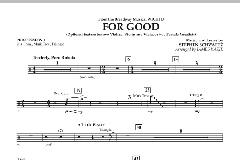 For Good (Duet Feature from Wicked) von Stephen L. Schwartz (Download) 