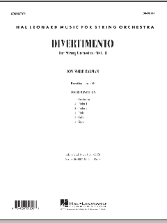 Divertimento for String Orchestra von Jon Ward Bauman (Download) 