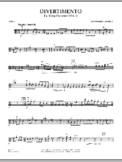 Divertimento for String Orchestra von Jon Ward Bauman (Download) 