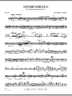 Divertimento for String Orchestra von Jon Ward Bauman (Download) 