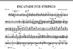 Escapade for Strings von John Cacavas (Download) 