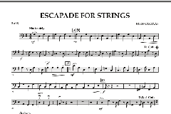 Escapade for Strings von John Cacavas (Download) 