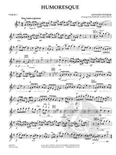 Humoresque von Antonín Dvorák 