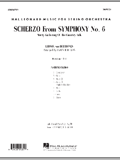 Scherzo from Symphony No. 6 von Ludwig van Beethoven (Download) 