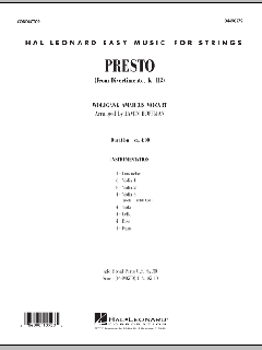Presto from Divertimento KV 113 von Wolfgang Amadeus Mozart (Download) 