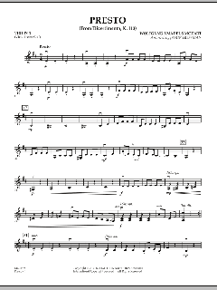 Presto from Divertimento KV 113 von Wolfgang Amadeus Mozart (Download) 