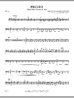 Presto from Divertimento KV 113 von Wolfgang Amadeus Mozart (Download) 