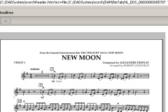 New Moon (The Meadow) von Alexandre Desplat (Download) 
