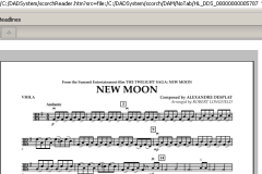 New Moon (The Meadow) von Alexandre Desplat (Download) 