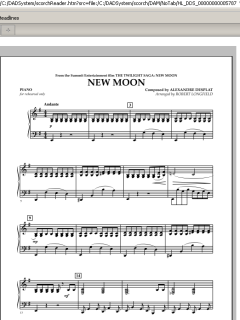 New Moon (The Meadow) von Alexandre Desplat (Download) 