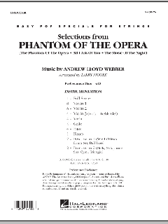 Selections from Phantom Of The Opera von Andrew Lloyd Webber (Download) 