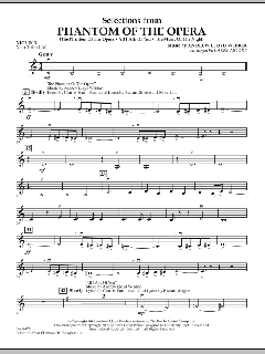 Selections from Phantom Of The Opera von Andrew Lloyd Webber (Download) 