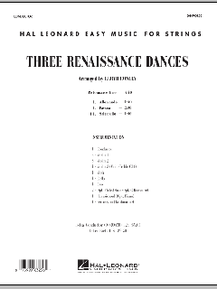 3 Renaissance Dances (Download) 
