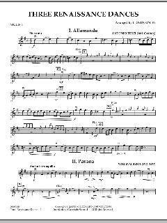 3 Renaissance Dances (Download) 