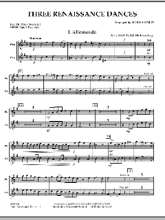 3 Renaissance Dances (Download) 