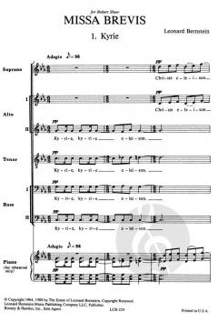 Missa Brevis (Leonard Bernstein) 