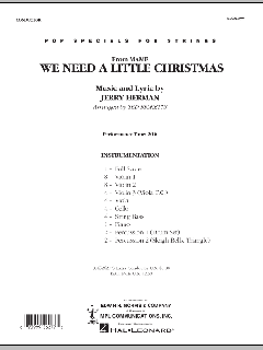 We Need a Little Christmas from Mame von Jerry Herman (Download) 