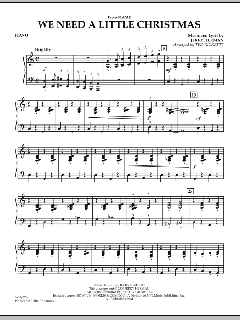 We Need a Little Christmas from Mame von Jerry Herman (Download) 