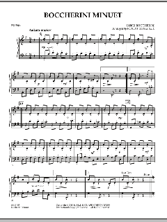 Boccherini Minuet von Luigi Boccherini (Download) 