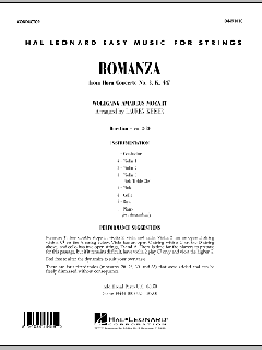 Romanza (from Horn Concerto No. 3, K. 447) von Wolfgang Amadeus Mozart (Download) 