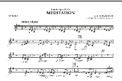 Meditation (from Thais) von Jules Massenet (Download) 