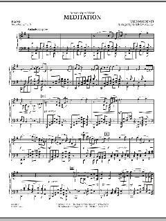 Meditation (from Thais) von Jules Massenet (Download) 