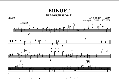 Menuett von Joseph Haydn (Download) 