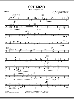 Scherzo from Symphony No. 4 von Ludwig van Beethoven (Download) 