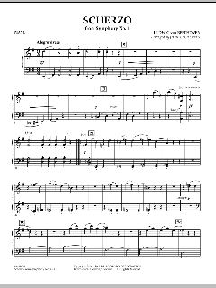 Scherzo from Symphony No. 4 von Ludwig van Beethoven (Download) 