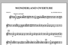 Wonderland Overture von Stephen Bulla (Download) 