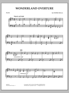 Wonderland Overture von Stephen Bulla (Download) 