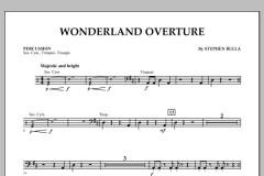 Wonderland Overture von Stephen Bulla (Download) 