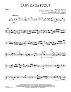 Lady Gaga Fugue von Larry Moore (Download) 