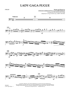 Lady Gaga Fugue von Larry Moore (Download) 