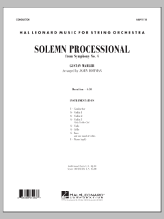Solemn Processional (from Symphony No. 4) von Gustav Mahler (Download) 