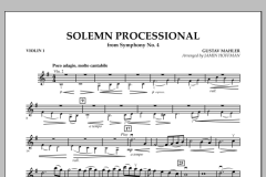Solemn Processional (from Symphony No. 4) von Gustav Mahler (Download) 