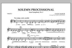 Solemn Processional (from Symphony No. 4) von Gustav Mahler (Download) 