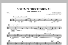 Solemn Processional (from Symphony No. 4) von Gustav Mahler (Download) 