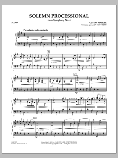 Solemn Processional (from Symphony No. 4) von Gustav Mahler (Download) 