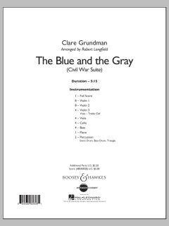 The Blue and the Gray von Clare Grundman (Download) 